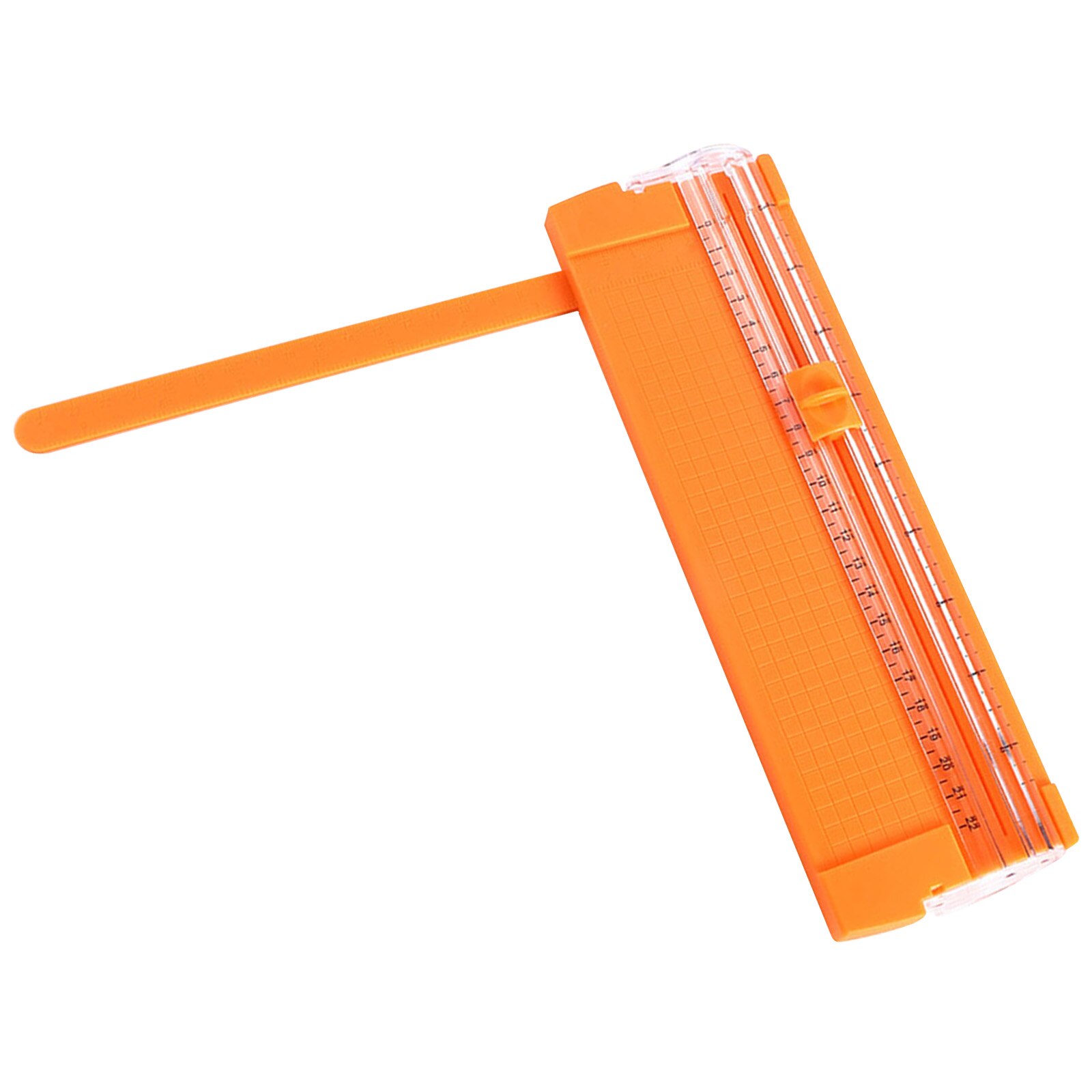 A4/A5 Precision Paper Photo Trimmers Cutters Guillotine with Pull-out Ruler for Photo Labels Paper Cutting Tool Durable: Orange