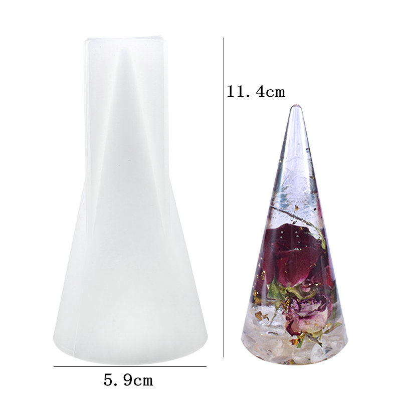 8 arten Ring Halfter Kegel Harz Formen Pyramide Silikon bilden für Harz Gießen DIY Schmuck Ring Anzeige Stand Kerze, der Handwerk: verrotten