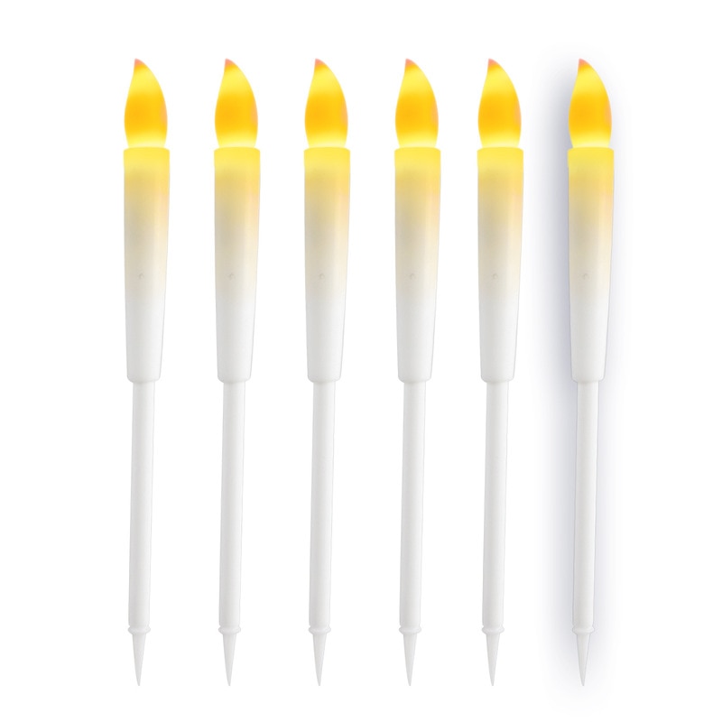 1pc/2pcs LED Tea Light Candles Flameless Candle for Wedding Halloween Party Decoration Battery-Powered Night Light Cake Decor