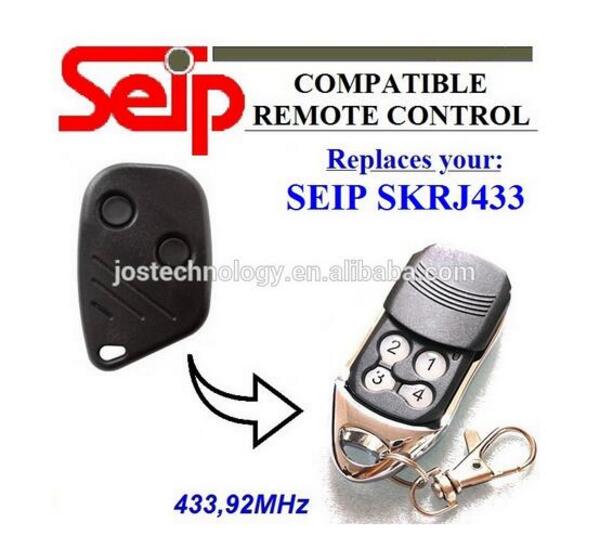 SEIP SKRJ433 garage door replacement remote control rolling code 433,92mhz beautiful