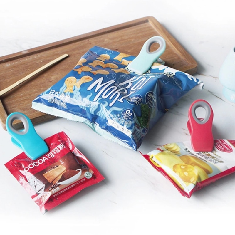 Magnetic Multipurpose Bag Clips Bag Fresh-Keeping Clamp Sealer For Kitchen，Refrigerator magnet