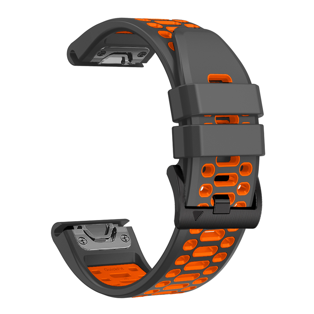 22 26Mm Siliconen Horlogeband Voor Garmin Fenix 7/7pro/7x/6x/6 Pro/5x/5 Plus/Epix/Voorloper Polsbandje Vervangbare Armband