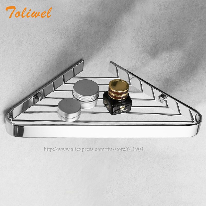 Bath Corner Shelf Antique Bronze Bathroom Shower Shelf Shampoo Holder Shelves Storage Shelf Rack Bathroom Basket Holder WF0019