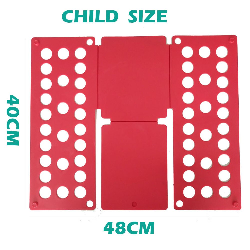 Adult Kids Magic Clothes Folding Board Save Time Quick Clothes Pins T Shirts Jumper Organizer Gadgets for Home Clothes Organizer