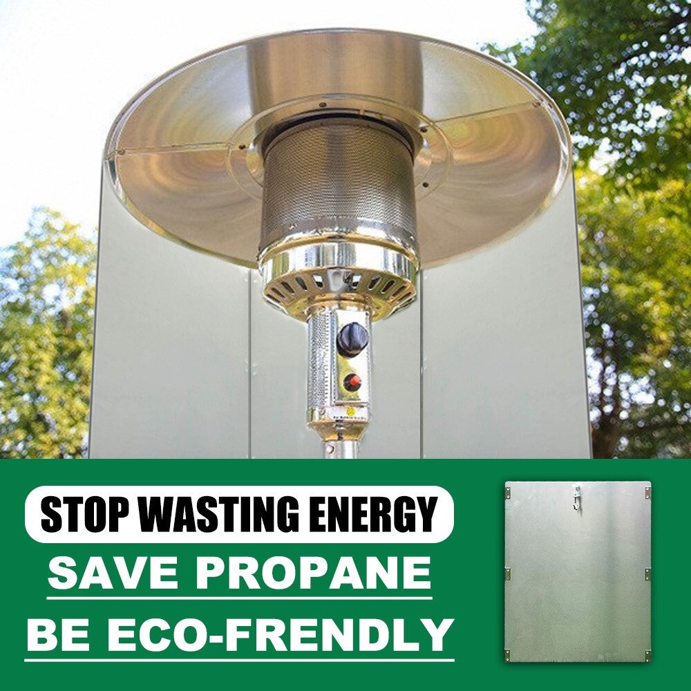 Outdoor Patio Kachels Warmte Focus Reflector Van Propaan Terras Kachel En Opbergtas Voor Opslag Handig Verwarming Familie Dinne
