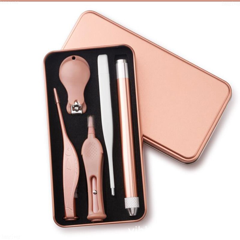 clear ear visible ear scoop ear picking tool children luminous ear wax tweezers nose wax clip baby pick