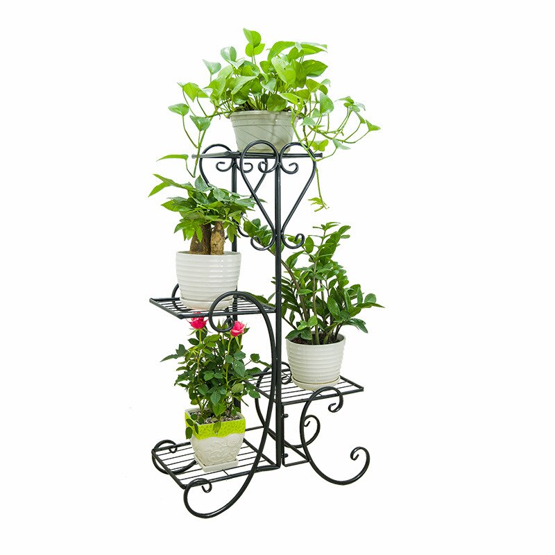 Bloemen Metalen Vloer Plank Indoor Plant Stand Bloem Rack Tuin Bloemen Stands Outdoor Plant Plank