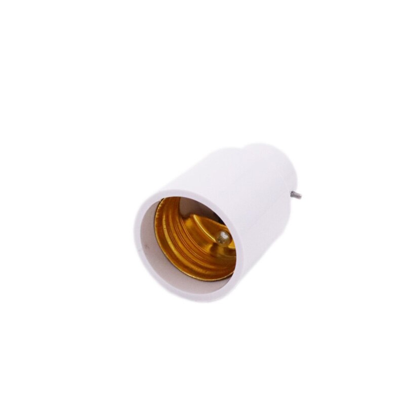 Sockeladapter  b22 to e27 skruvsockel led halogenlampa lamphållare omvandlaradapter