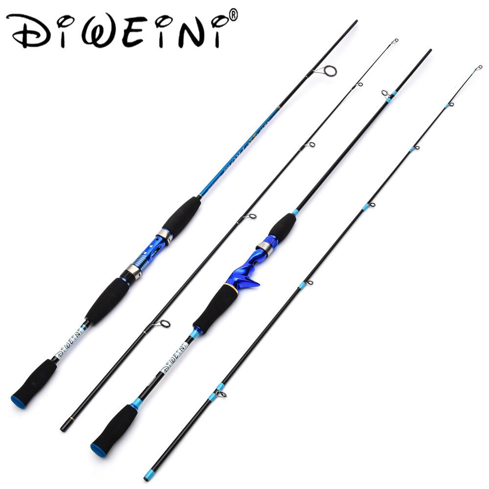 MH/M Power Carbon Casting / Spinning Rods Lure Fishing Rod 1.8M 2.1m spinning fishing rod for Fishing