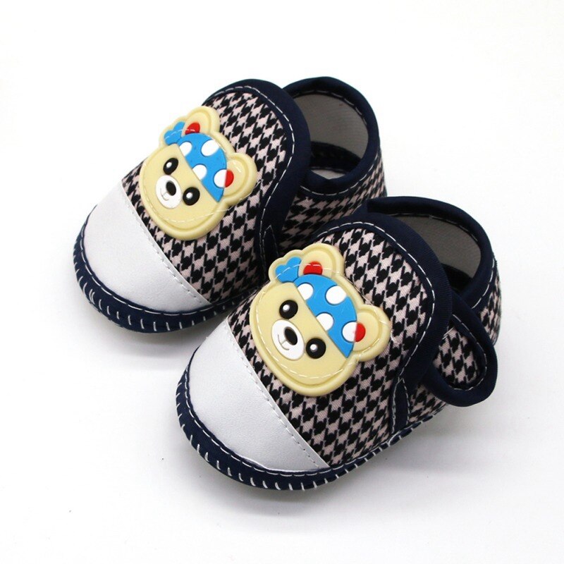 Toddler Baby Boy Girl First Walkers Cartoon Pattern Anti-Slip Shoes Baby Girl Sandals Casual Soft Soled Walking Shoe