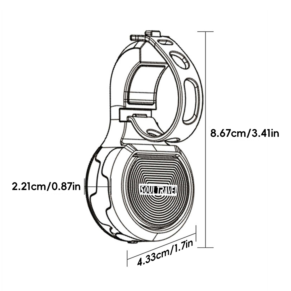 Bicycle Electric Bell Wireless Remote Control Anti-theft Alarm Bicycle Motorcycle Scooter Electric Horn Alarm IPX6 Waterproof