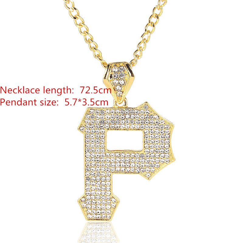 Gold Dollar Zeichen bilden Legierung Kristall Anhänger Halskette Hüfte hüpfen Schmuck Für Männer Jungen Geburtstag Party Hochzeit Männlichen Zubehör: P