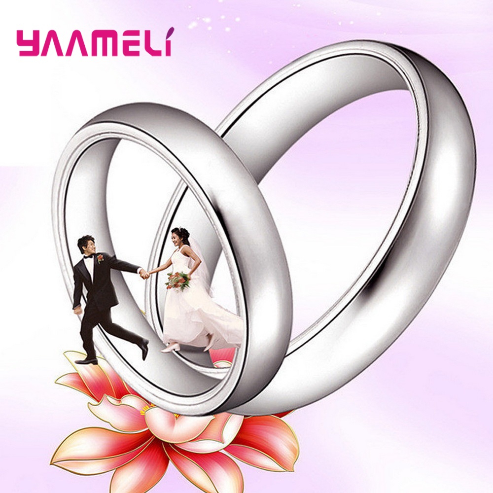 10 pçs misturados simples suave 925 prata esterlina feminino anel de banda de casamento moda acessórios 4mm largura tamanho 7 8 9 10