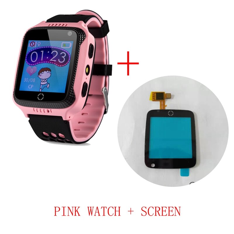 Wonlex Smart-Watch con GPS per localizzatore di posizione per bambini monitoraggio della posizione dei bambini orologio della fotocamera GW500S posizione anti-smarrimento del bambino: Pink and Screen