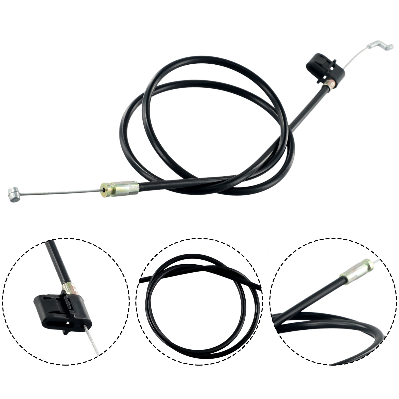 Neues Ersatz-Entriegelung kabel für Sofas tühle und Sofas 120mm Möbel teile Kunststoff hülle und Kabel einsatz kabel