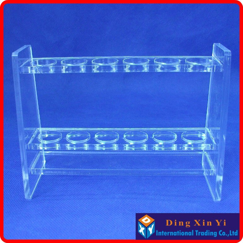 Lab 10mlx6 Colorimetric Organic Glass Nessler Tube Rack,Organic glass colorimetric tube rack