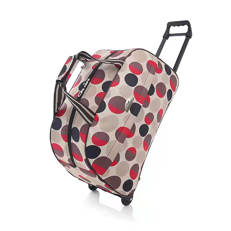 Portable Trolley Bag Rolling Suitcase Travel Luggage Storage Carry On Case Women Men Waterproof Business Boarding Bag On Wheels