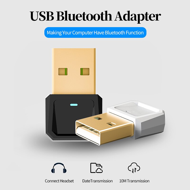Sans fil USB Bluetooth adaptateur 5.0 pour ordinateur Bluetooth Dongle USB Bluetooth PC adaptateur Bluetooth récepteur émetteur