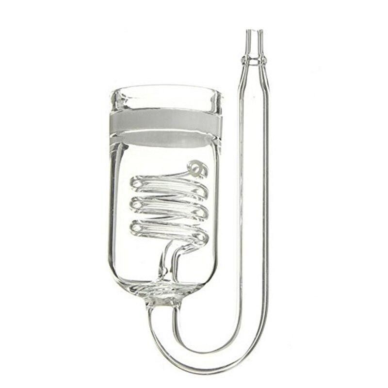 glass fisketank akvarium keramisk diskkondensator vann levende plante akvarium  co2 diffusor tank forstøver  co2 forstøvere til 60 ~ 300l