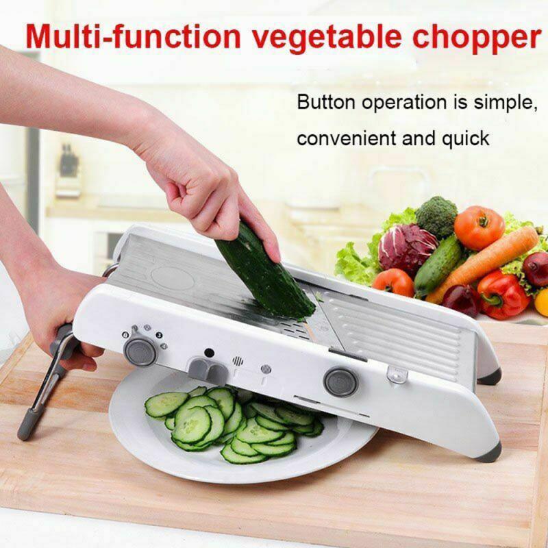 Keuken Cutter 18 In 1 Verstelbare Bladen Fruit Slicer Groente Fruit Cutter Chopper Multipurpose Groente Mandoline Slicer