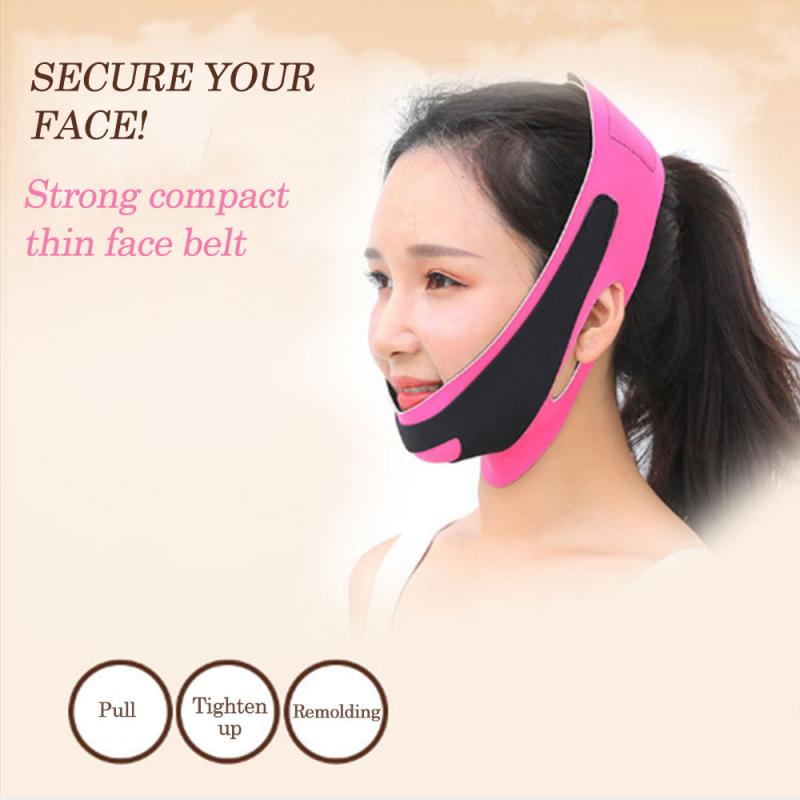 V Vorm Dunne Gezicht Bandage Verminder Dubbele Kin Anti Rimpel Slim Lift Up Masker Facial Lifting Afslanken Massager Beauty Tools