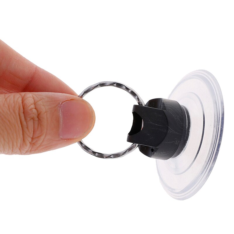 1 pieza de ventosa resistente con llavero de Metal anillo para teléfono móvil herramienta de reparación de pantalla fuerte ventosa herramientas de apertura de pantalla LCD