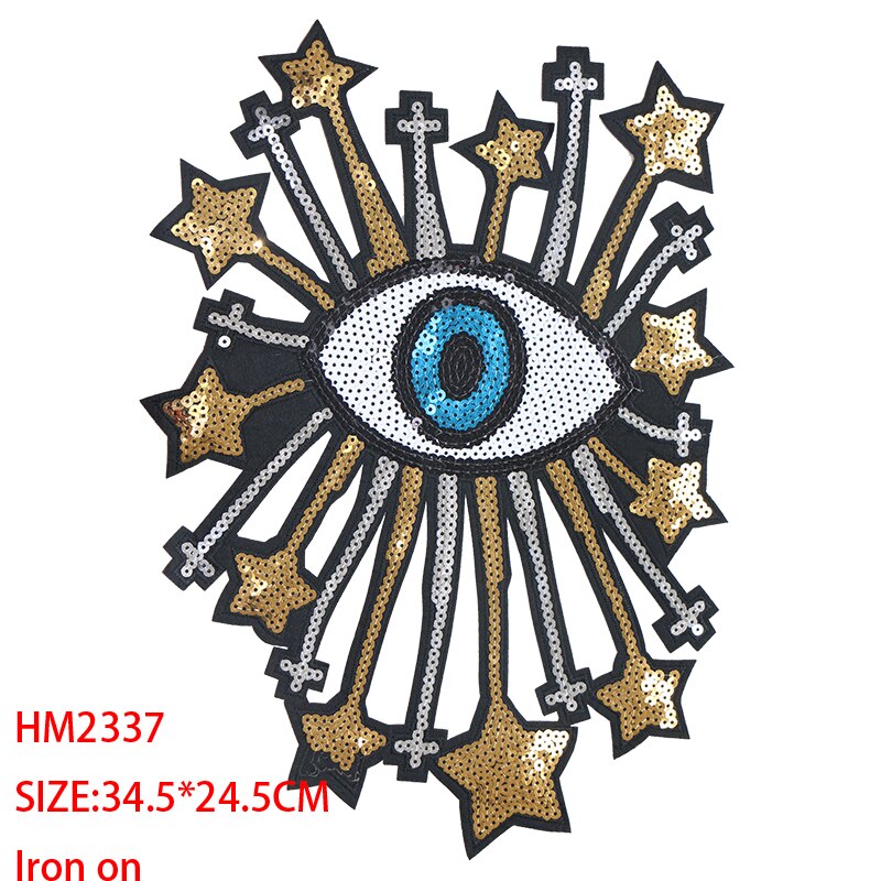 Karikatur Dekorative Patch UFO Außerirdischer Auge Symbol Bestickt Applikationen Flecken Für DIY Eisen auf Abzeichen Aufkleber auf Rucksack, sterben kleidung: HM2337