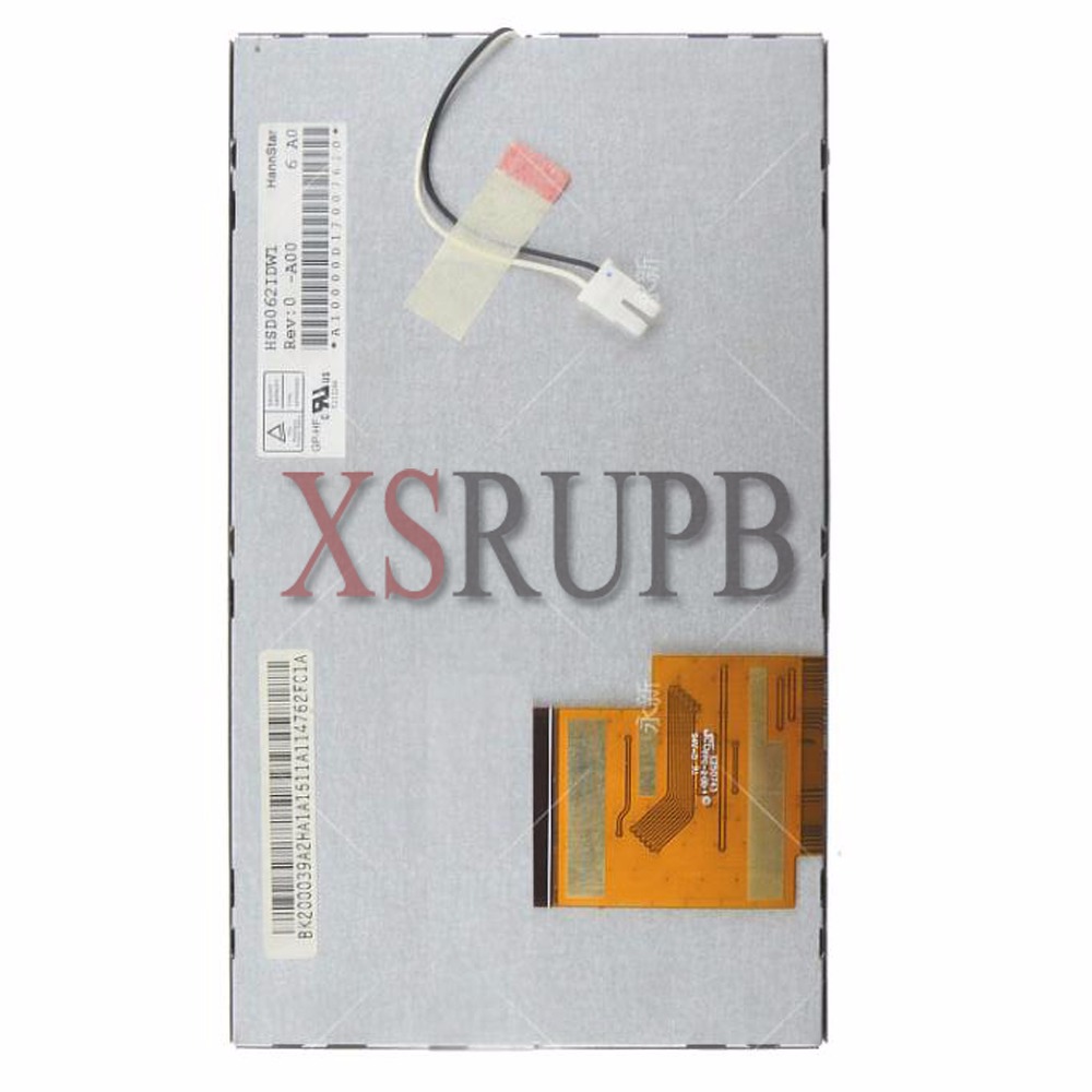 Oryginalny ekran LCD Hannstar 6.2 cala HSD062IDW1 do ekranu samochodowego DVD LCD