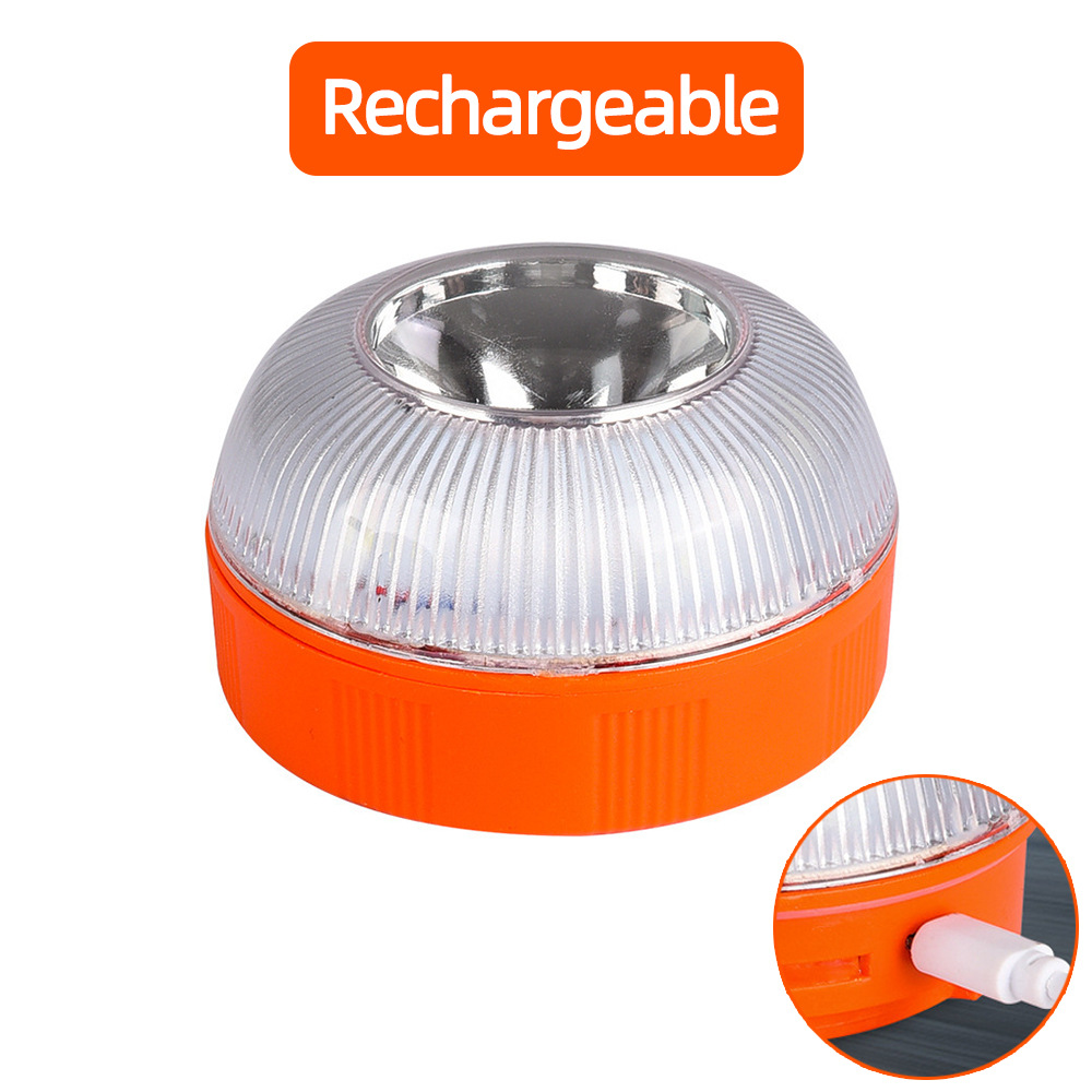 Auto Notfall Licht V16 Wiederaufladbare LED Taschenlampe Magnetische Induktion Strobe Licht Straße Unfall Lampe Verkehrs Warnen Lampe