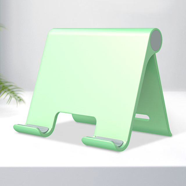 Tablet-ständer für desktop-computer, verstellbare und klappbare halterung für ipad pro, mini, air, xiaomi, samsung und smartphones 13 4 to zoll): Grün