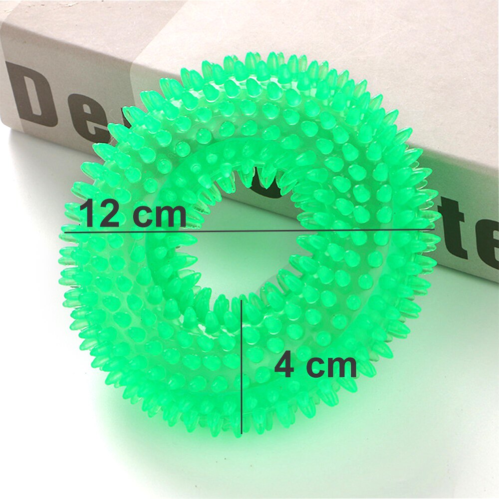 Pet Dog Squeaky Toy Dog Rubber Squeaker Toys Safety Durable Dogs Ball Toy for Dog Chew Toy Toothbrush Molar Toys Perro Juguetes