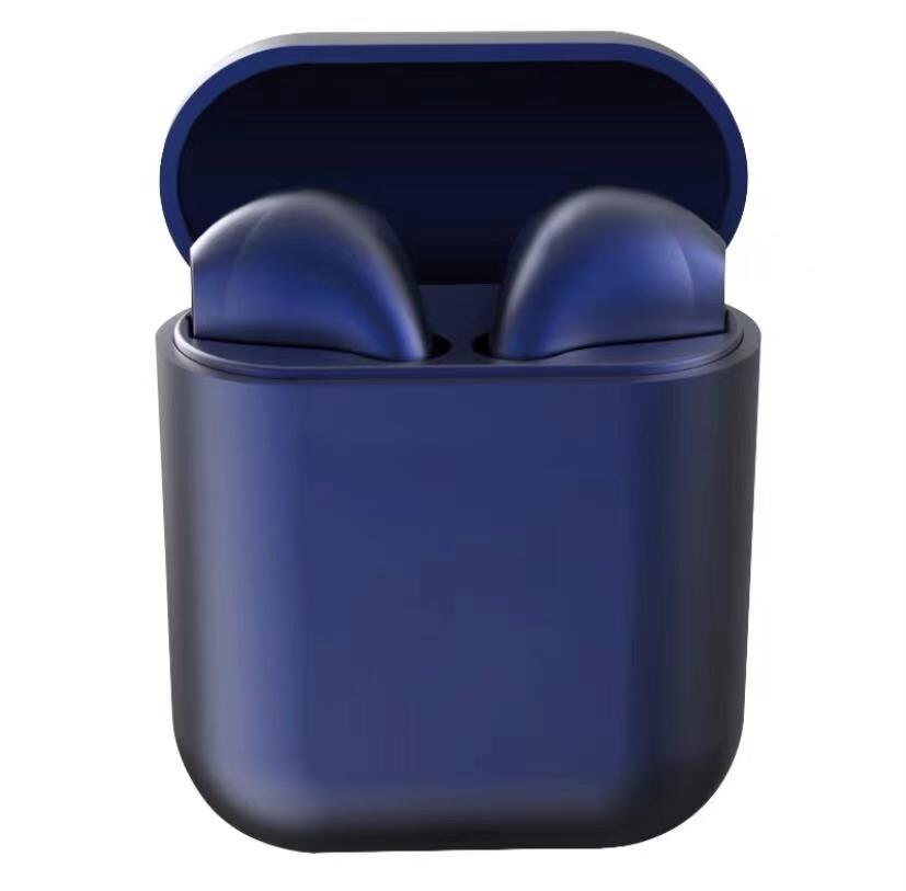 Mini 2 TWS Drahtlose Kopfhörer Bluetooth 5,0 Kopfhörer Ohrhörer Sport in Ohr Headset Freisprecheinrichtung Ohr Knospen für iPhone Xiaomi Samsung: inpods Marine Blau