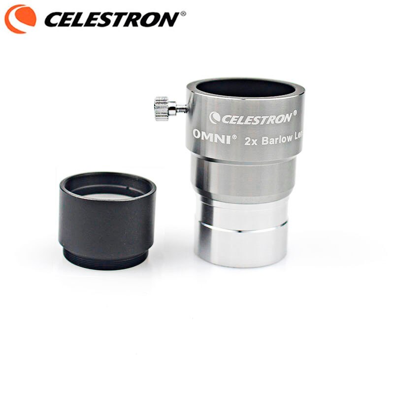 Celestron 1.25" Omni 2x Barlow Lens Achromatic By Magnification Eyepiece Astronomical Telescope Eyepiece Parts