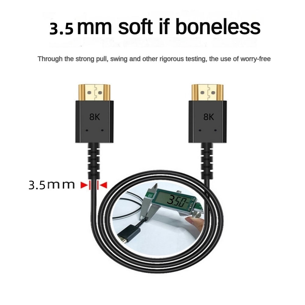 8K HDMI 2.1 glasvezelkabel, 8K 60Hz, 4K 120Hz HDMI naar HDMI actieve glasvezelkabel 48Gbps 5m 10m 15m 20m 30m voor TV RTX 4070/4090