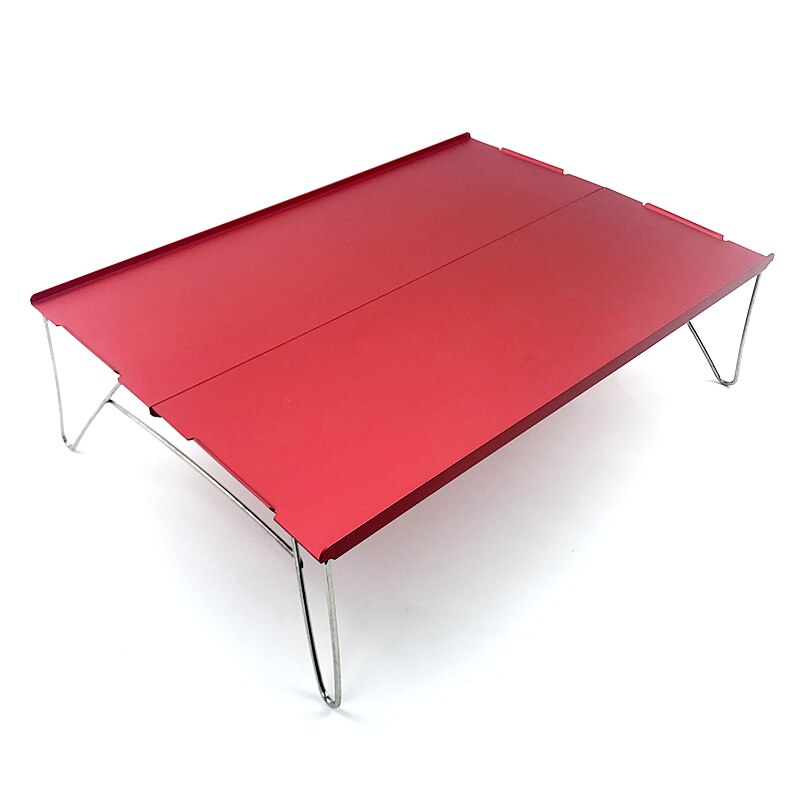 Foldebord camping mini bord folde aluminiumslegering kompakt letvægts mobilbord: 03