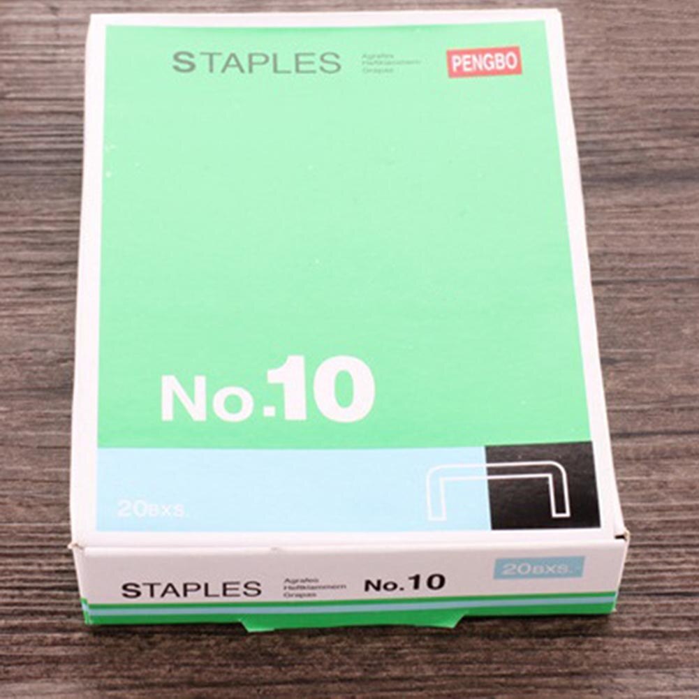 Nr. . 10 kleine nietmachine vervangt automatisch spijkers nieten boek ordner binding briefpapier