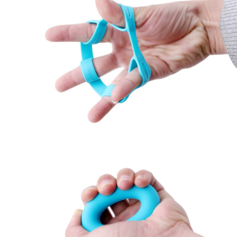 Mano Pinza presa Anello di silicone A Mano fascia di Resistenza di Barretta Barella-Esercizio Avambraccio Polso Formazione Carpale espansore 2 pz/impostato
