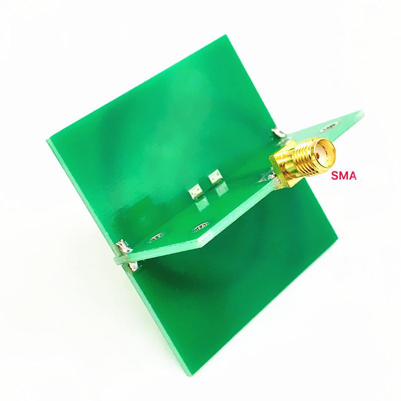 2.4GHz-5.8GHz UWB circular polarization UWB antenna Spiral antenna Isometric helical antenna 3.5dBi