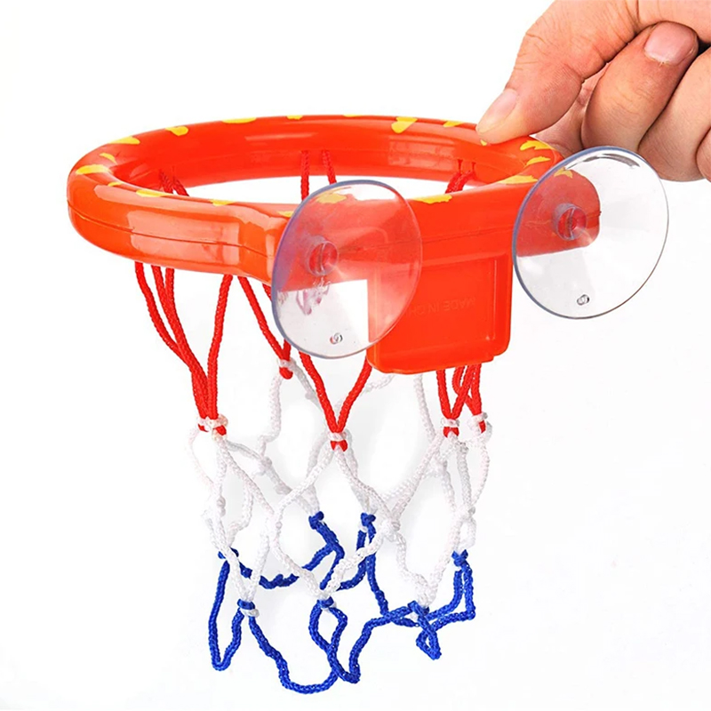 Kids Shooting Play Set 1 Plastic Basket With 3 Mini Plastic Basketballs Funny Practice shooting Toys For Girl Boy