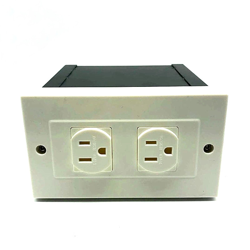 Imitation Double Plug Socket Wall Safe Security Secret Hidden Stash Box Covert Diversion Safe with a food grade smell proof bag