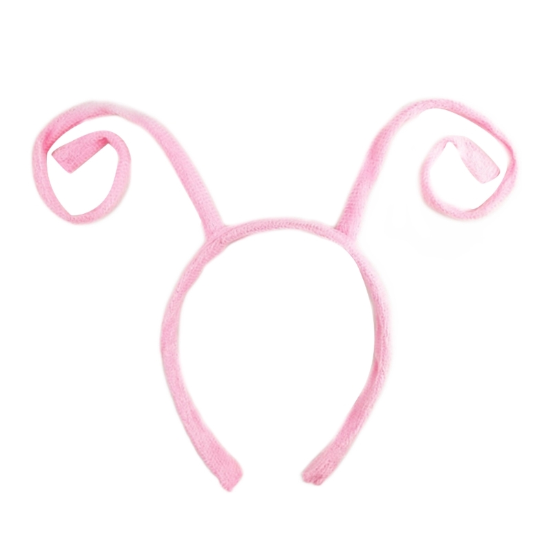 Schmetterling Antenne Stirnband Halloween Ameise Stirnband Halloween Party Kostüm Samt Käfer Stirnband lustige Schmetterling Stirnband: Rosa