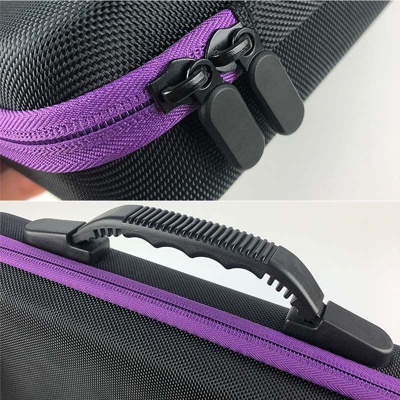 Étui de transport pour accessoires de peinture au diamant, boîte de rangement pour 60 bouteilles, sac à main pour outils de peinture au diamant