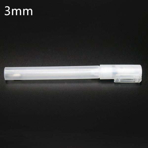 1 st flytande tom penna white board penna 3mm / 5mm / 6.5mm/8mm/10mm/15mm/30mm pris kan användas flera gånger: 3mm