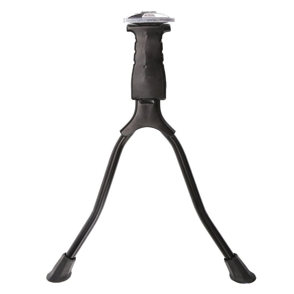 Double Leg Bike Kickstand Foldable Center Mount Bicycle Stand Above For Bicycle Road Bike Bicycle Tripod