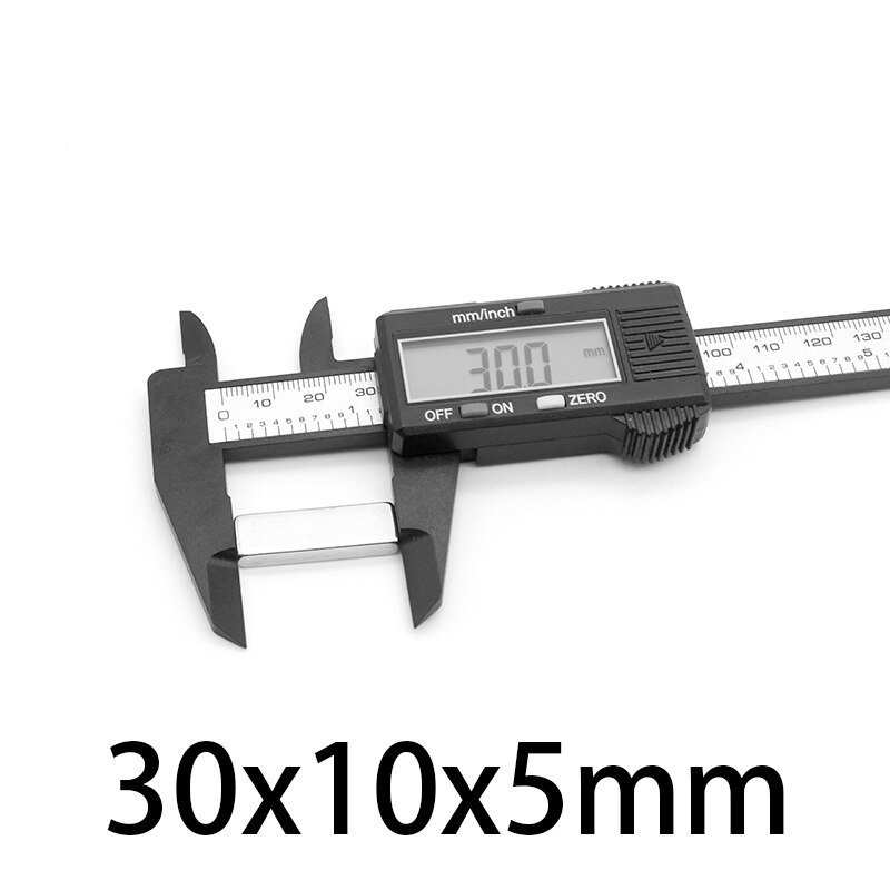 3-30Pcs 30x10x5mm Search Major Quadrate Magnet 30*10*5 Powerful Magnets 30mmx10mmx5mm Strong Neodymium Magnets 30*10*5mm