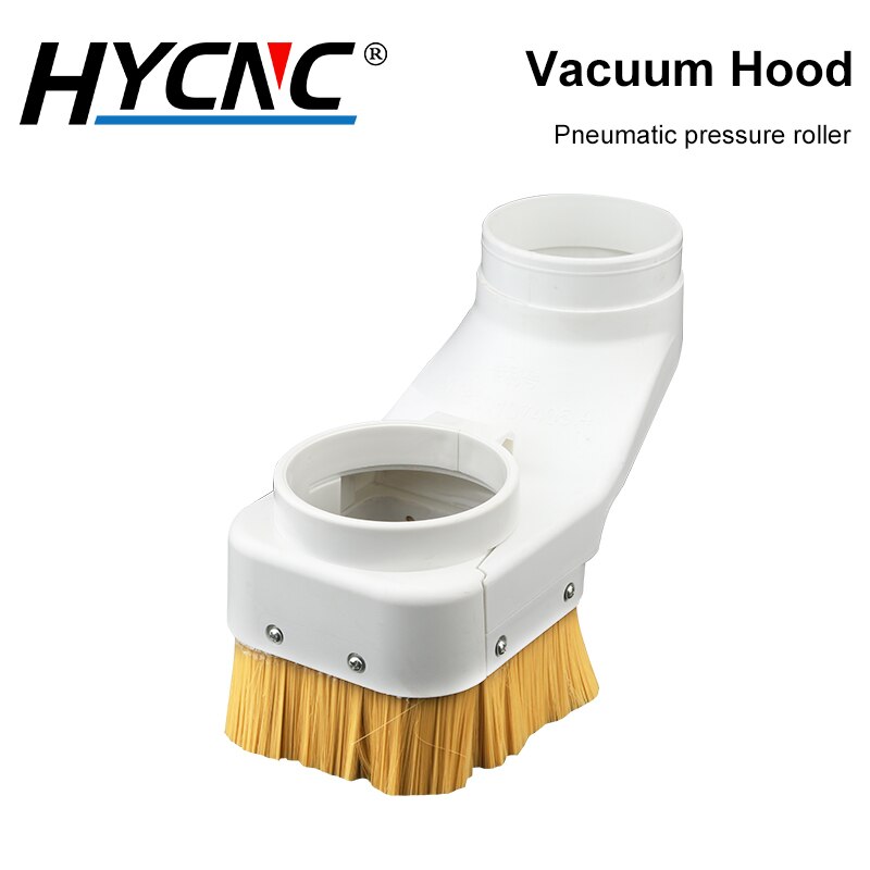 CNC Nylon Dust Cover Collection Brush 70 75 80 85 90 100mm Spindle Removal Brush Woodworking Engraving Roller Dust Cover