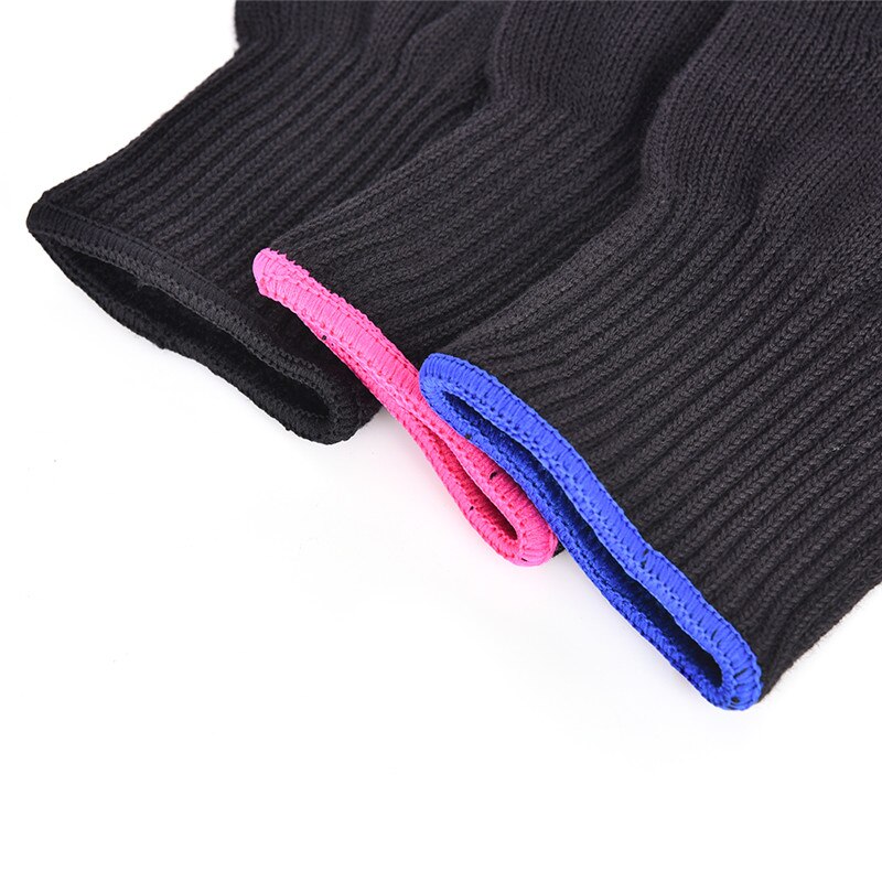 1Pc Hittebestendige Handschoen Tool Flat Iron Black Warmte Handschoen Voor Krultang Handschoenen