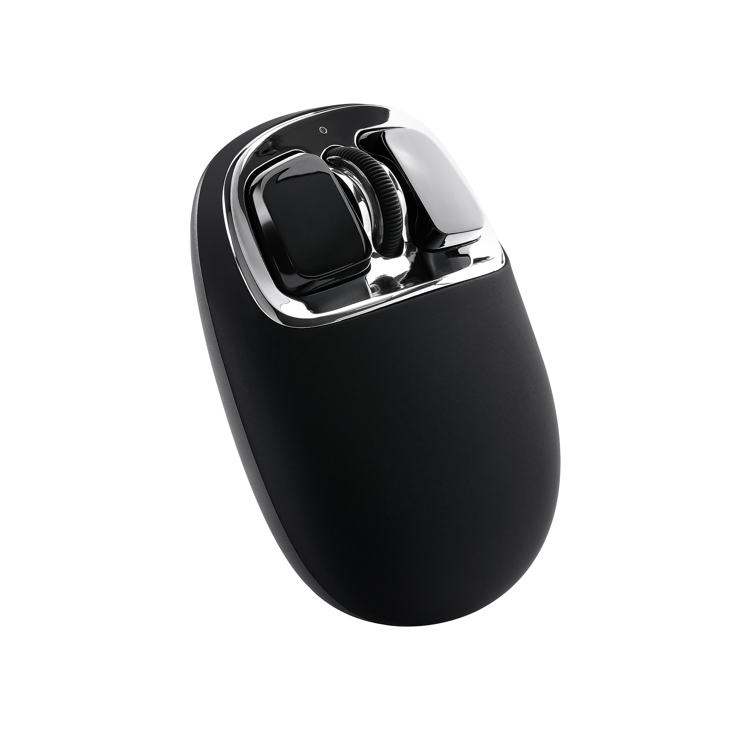 YUNZII C1 Spielen-Maus Tri 2,4G/USB-C/Bluetooth 6 DPI-Stufen Optische Verfolgung-Technologie Silikon Anpassbare Kabellose Maus für sterben Arbeit: WEISS