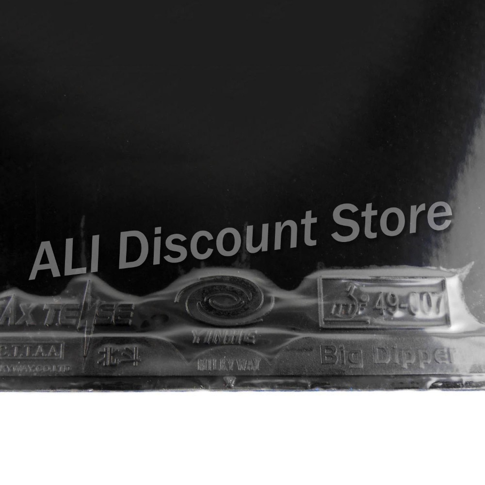 Galaxy Milky Way Yinhe Big Dipper Factory Tuned Max Tense Tacky Pips-in Table Tennis PingPong Rubber With Sponge