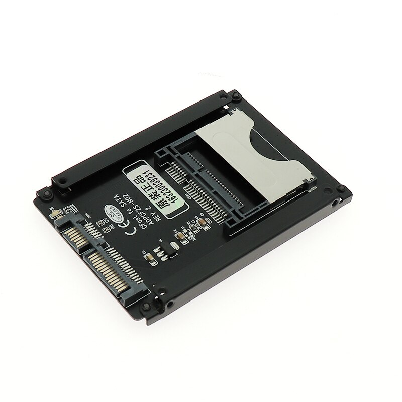 Cfast SATA adapter Cfast to 2.5'' 2.5 inch 22pin SATA 3 III 3.0 converter SATA3.0 SSD HDD Case reader for PC Laptop: White